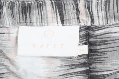 Womens UK Size 6 Kaffe Multicoloured Tunic Blouse