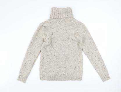 Womens UK Size L Gallery Beige Pullover Jumper