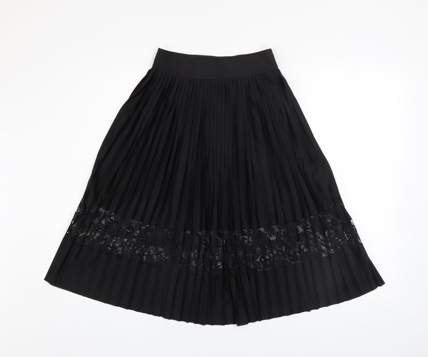 Womens UK Size 6 River Island Pleated Chiffon Skirt