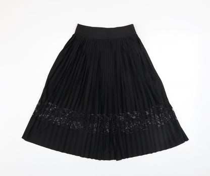 Womens UK Size 6 River Island Pleated Chiffon Skirt
