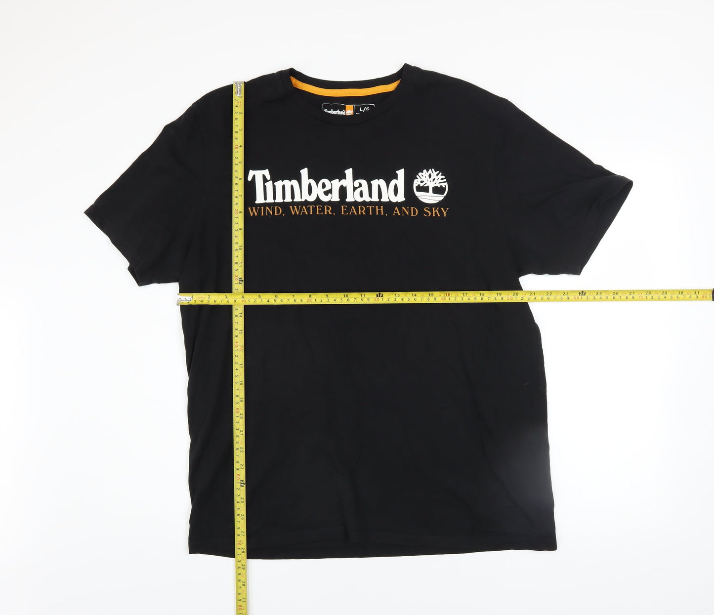 Mens UK Size L Timberland Black  T-Shirt