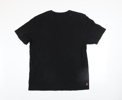 Mens UK Size L Timberland Black  T-Shirt