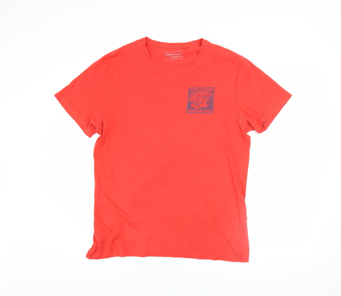 Mens UK Size M Craghoppers Red  T-Shirt