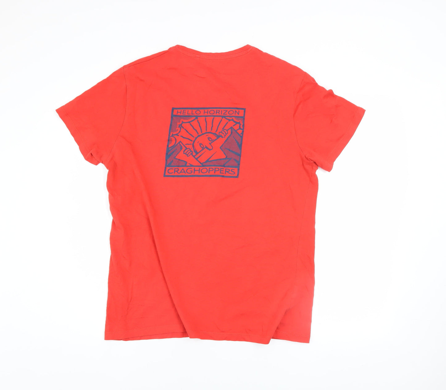 Mens UK Size M Craghoppers Red  T-Shirt
