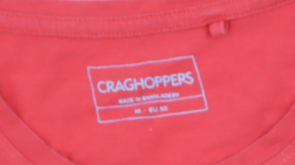 Mens UK Size M Craghoppers Red  T-Shirt