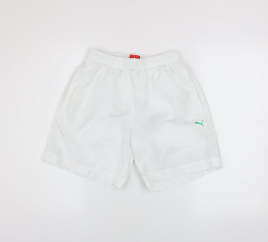 Mens UK Size S PUMA Regular Fit Athletic Shorts