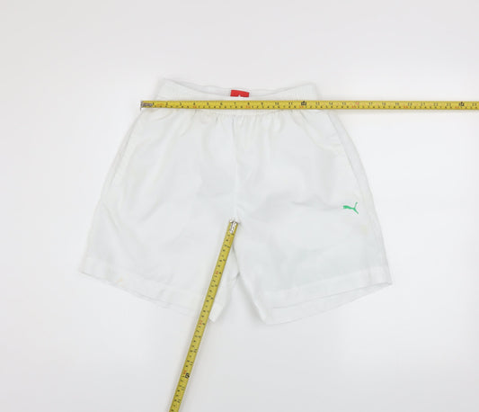 Mens UK Size S PUMA Regular Fit Athletic Shorts