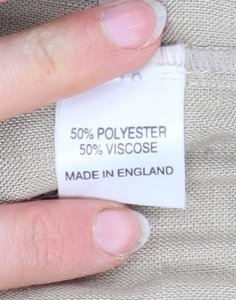 Womens UK Size 16 Sportleigh of London Regular Fit Casual Travel Beige Trousers