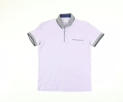 Mens UK Size M OTTOMODA Cotton Blend Polo Shirt