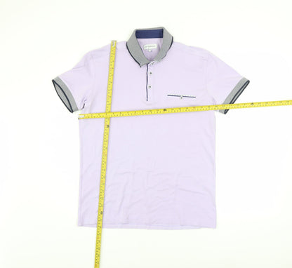 Mens UK Size M OTTOMODA Cotton Blend Polo Shirt