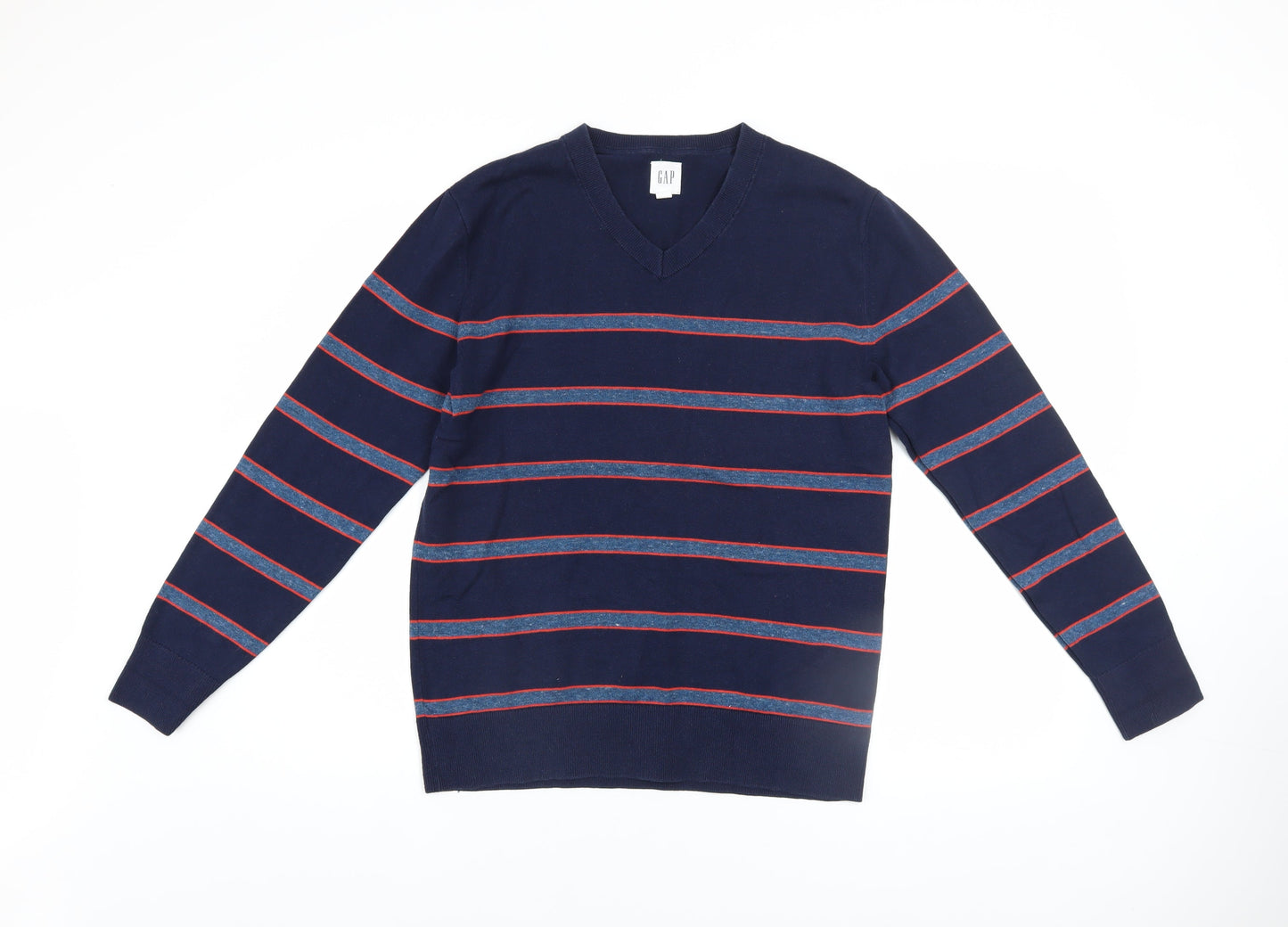 Mens UK Size XS Gap Blue Pullover Jumper