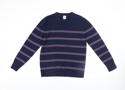 Mens UK Size XS Gap Blue Pullover Jumper