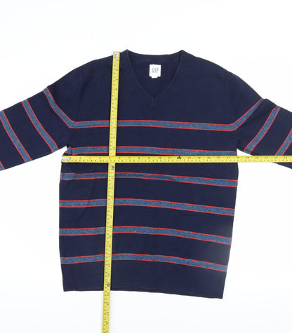 Mens UK Size XS Gap Blue Pullover Jumper