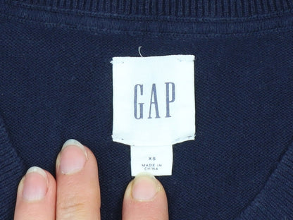 Mens UK Size XS Gap Blue Pullover Jumper
