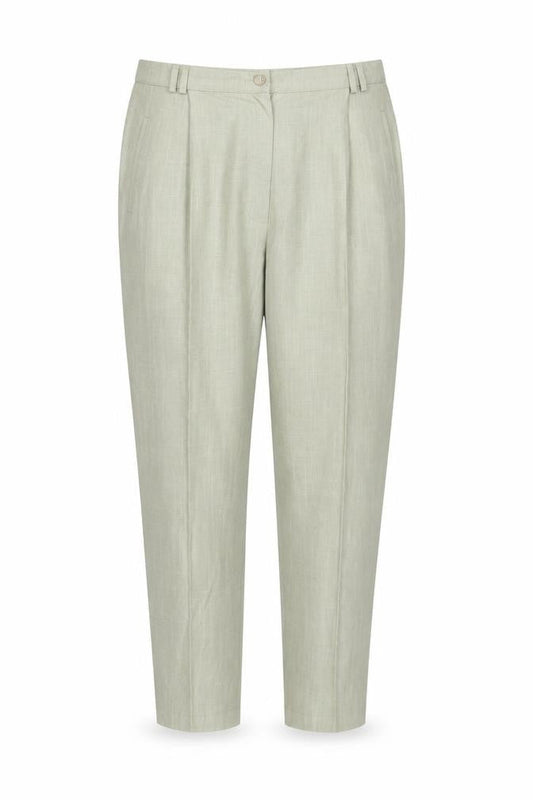 Womens UK Size 18 Berkertex Regular Fit Casual Workwear Green Trousers