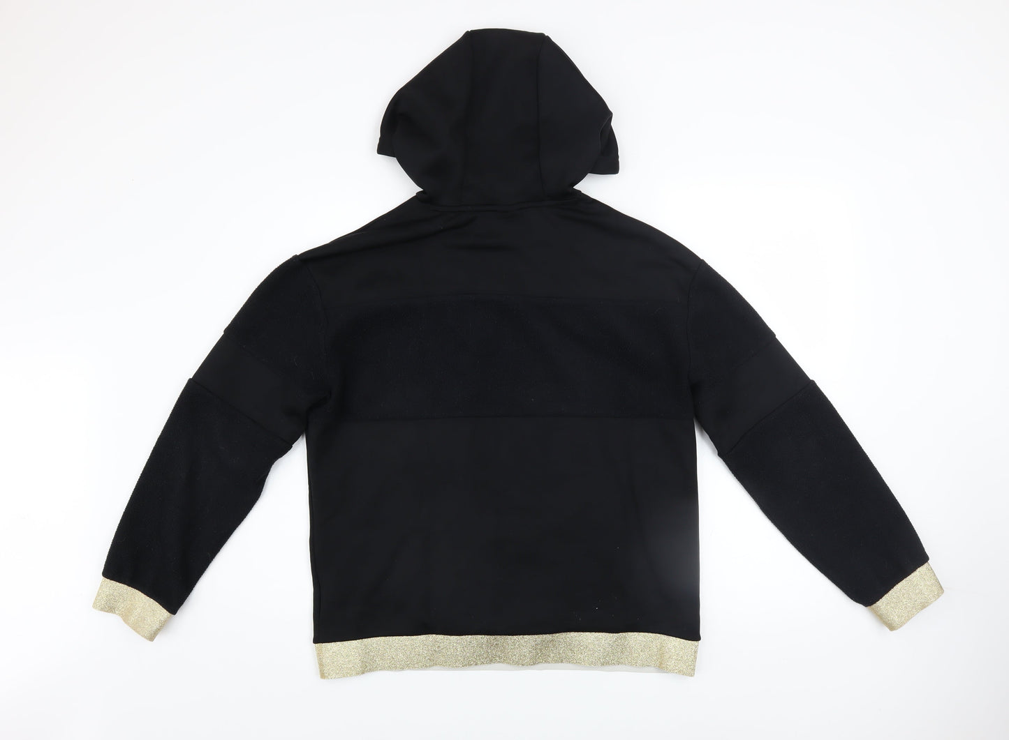 Womens UK Size S Nike Black Pullover Hoodie
