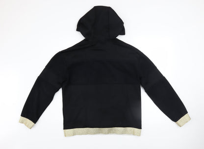 Womens UK Size S Nike Black Pullover Hoodie