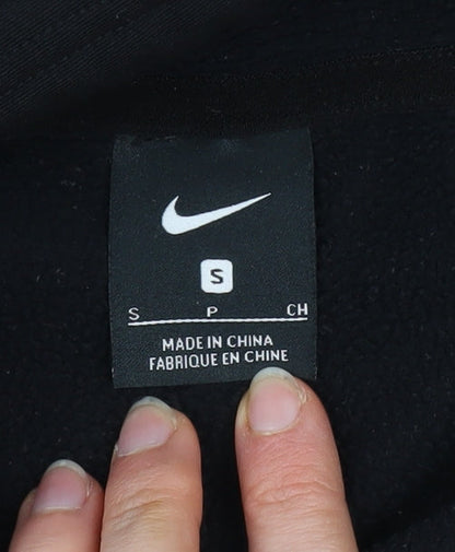 Womens UK Size S Nike Black Pullover Hoodie