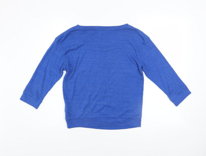 Womens UK Size XS Nike Blue Pullover Sweatshirt