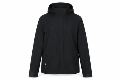 Womens UK Size S 32 Degrees Black Rain Coat