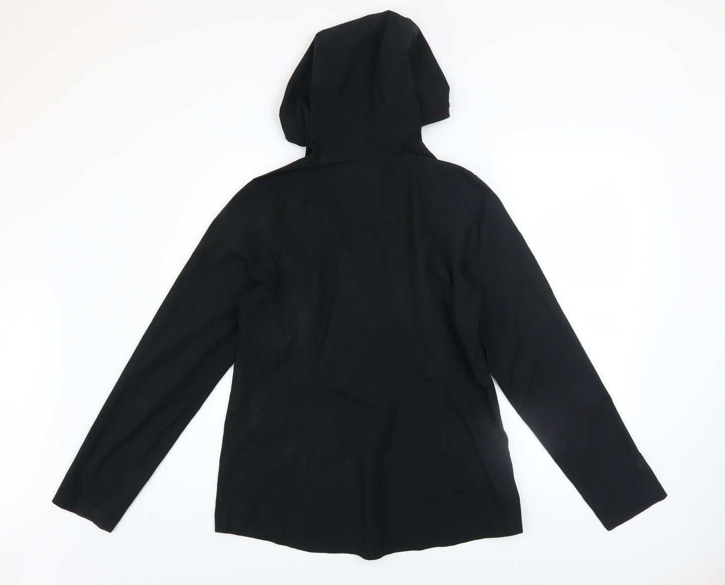 Womens UK Size S 32 Degrees Black Rain Coat