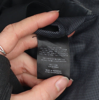 Womens UK Size S 32 Degrees Black Rain Coat