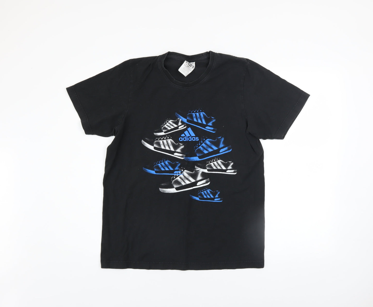 Mens UK Size S adidas Black  T-Shirt