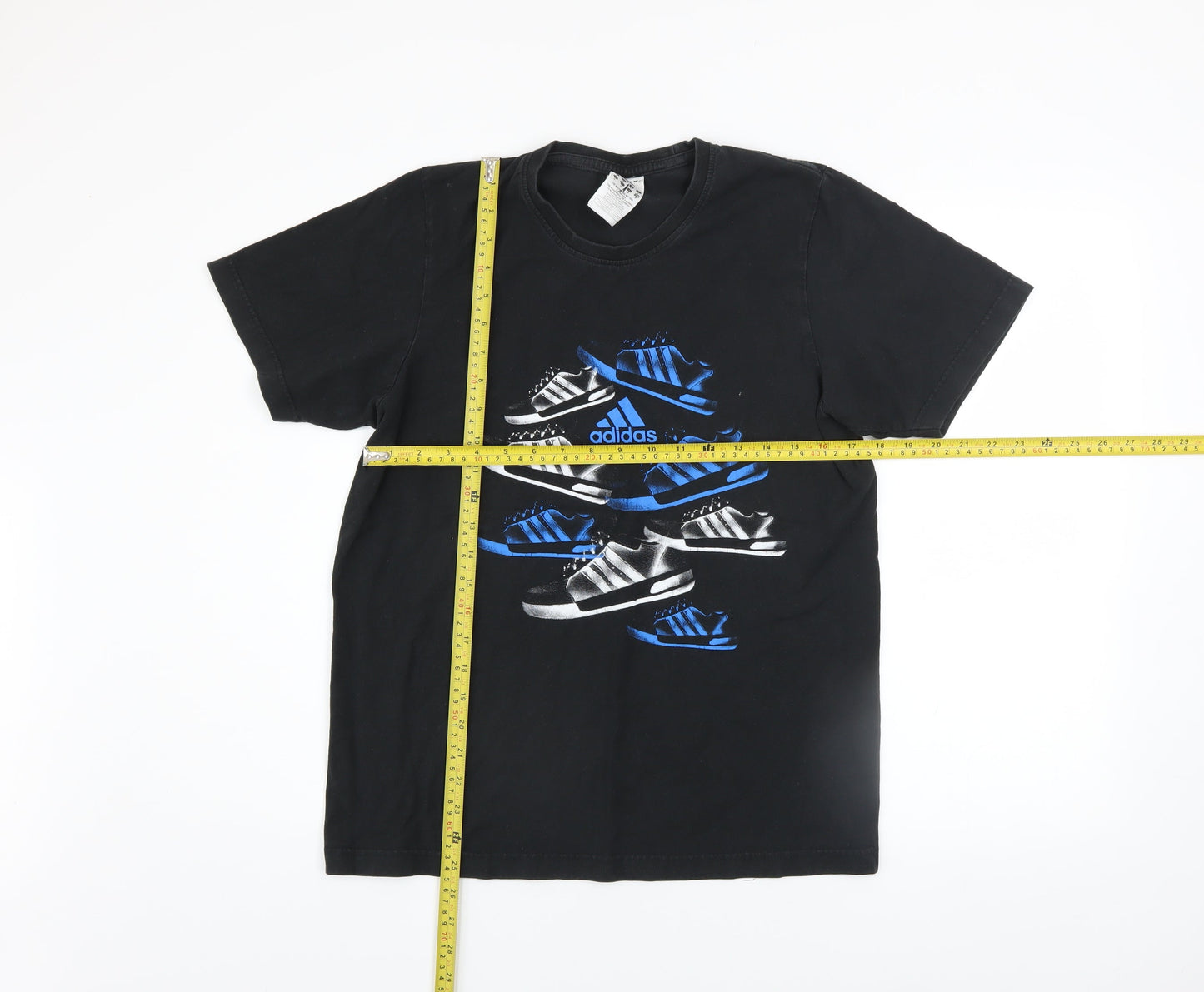 Mens UK Size S adidas Black  T-Shirt