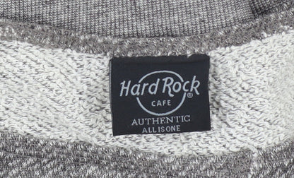 Womens UK Size S Hard Rock Cafe Grey Pullover Sweatshirt