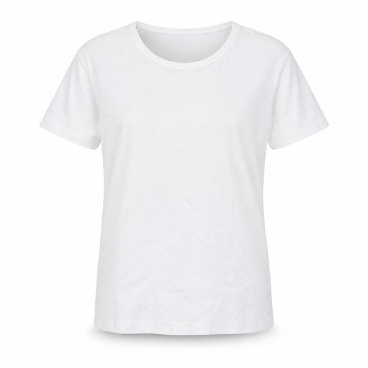 Womens UK Size XL Part Two White Basic T-Shirt