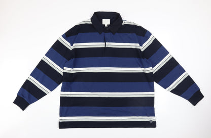 Mens UK Size XL Marks and Spencer Blue Pullover Sweatshirt