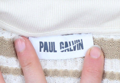 Mens UK Size XL Paul Calvin Polyester Blend Polo Shirt