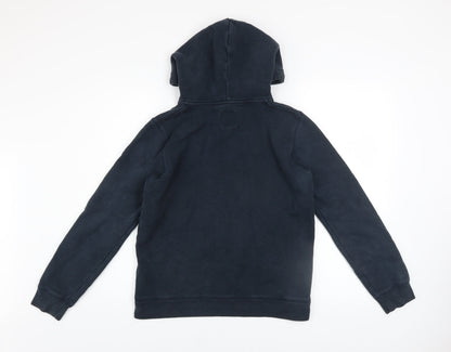 Womens UK Size 10 Jack Wills Blue Pullover Hoodie