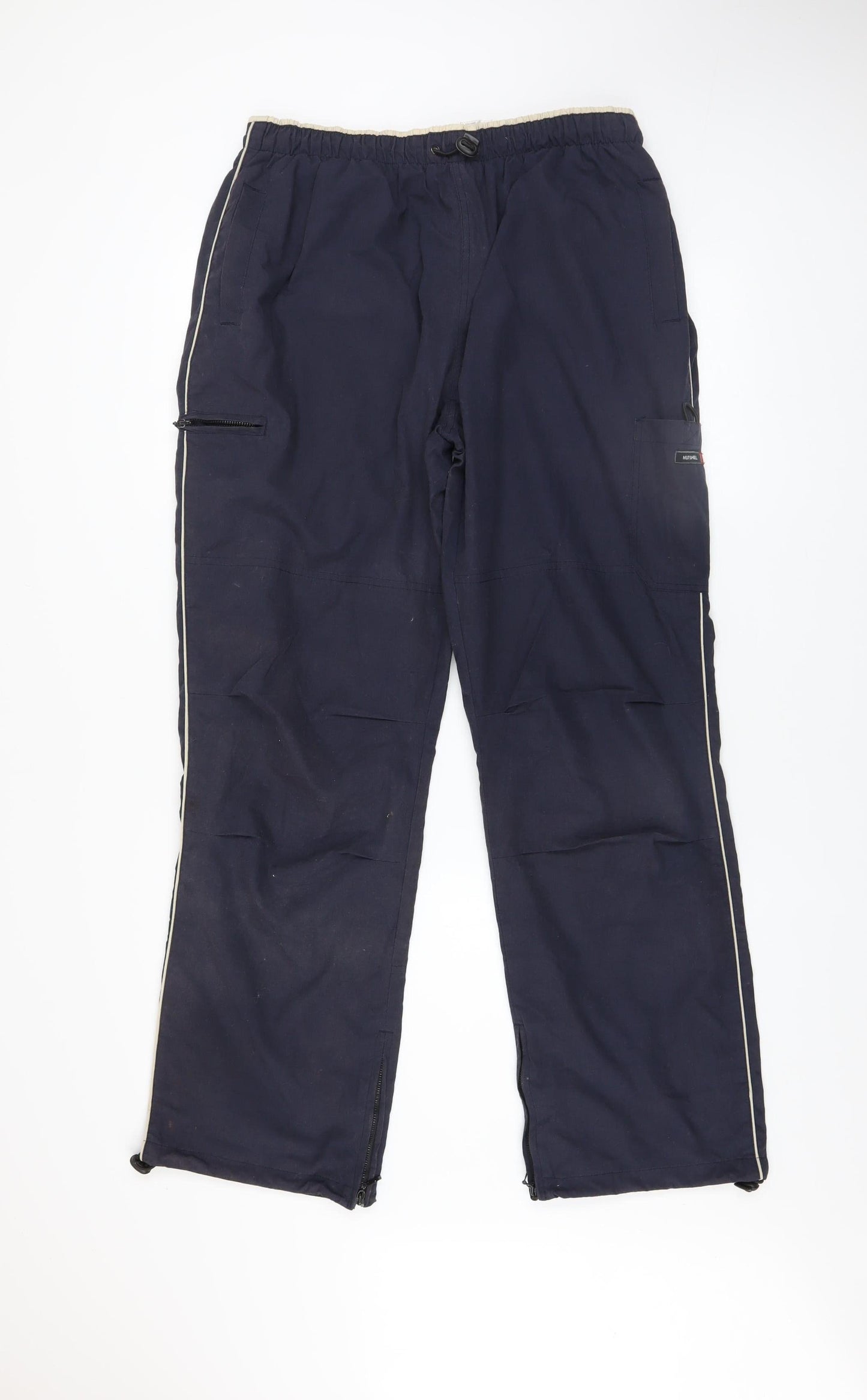 Mens UK Size 16 Nutshell Regular Fit Cargo Blue Trousers