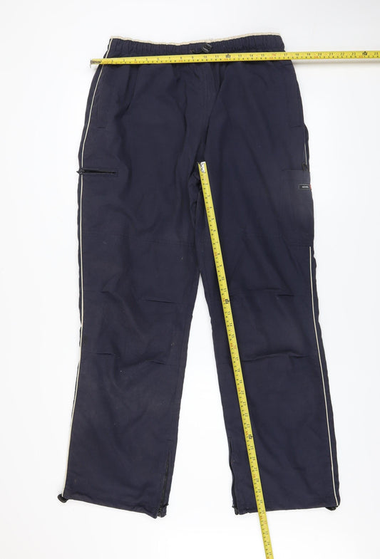Mens UK Size 16 Nutshell Regular Fit Cargo Blue Trousers