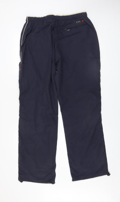 Mens UK Size 16 Nutshell Regular Fit Cargo Blue Trousers