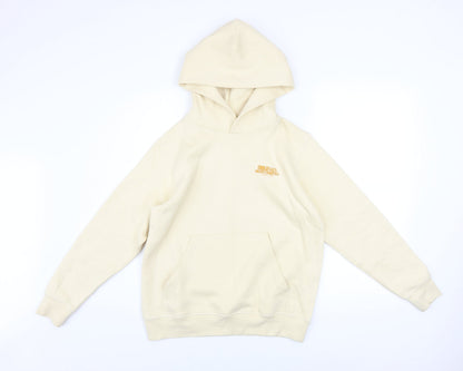 Boys UK Size 12 Years JACK & JONES Beige Pullover Hoodie