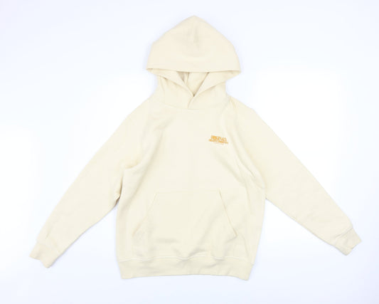 Boys UK Size 12 Years JACK & JONES Beige Pullover Hoodie