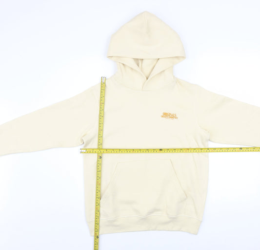 Boys UK Size 12 Years JACK & JONES Beige Pullover Hoodie