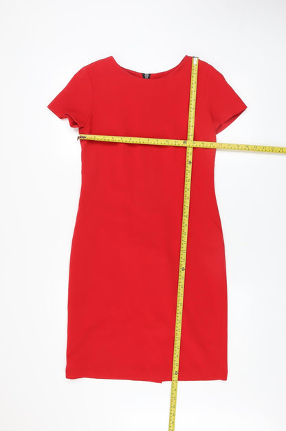 Womens UK Size 8 De Facto Sheath Dress