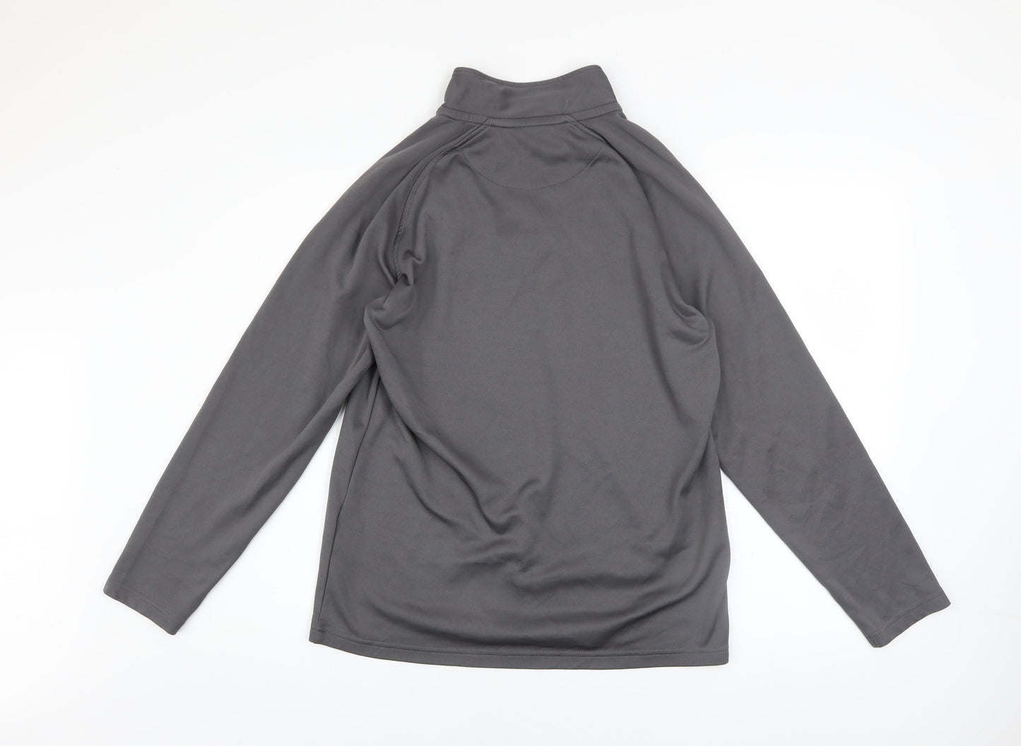 Mens UK Size S Acerbis Grey 1/4 Zip Sweatshirt