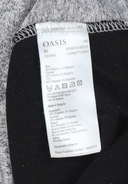 Womens UK Size XS Oasis Multicoloured Pullover Sweatshirt