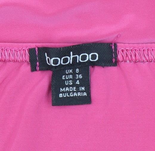 Womens UK Size 8 Boohoo Bodycon Dress