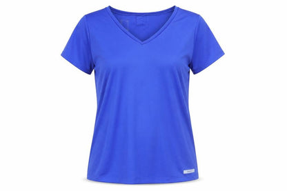Womens UK Size XS DECATHLON Blue Running & Jogging Gym & Training Walking T-Shir