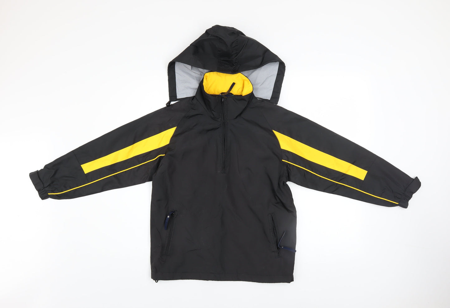 Boys UK Size 10-11 Years Liston Black Anorak Coat
