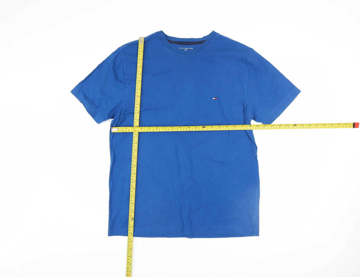 Mens UK Size M Tommy Hilfiger Blue  T-Shirt