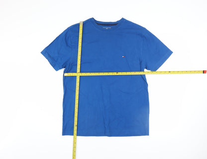 Mens UK Size M Tommy Hilfiger Blue  T-Shirt