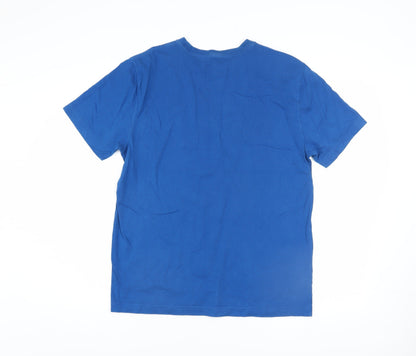 Mens UK Size M Tommy Hilfiger Blue  T-Shirt