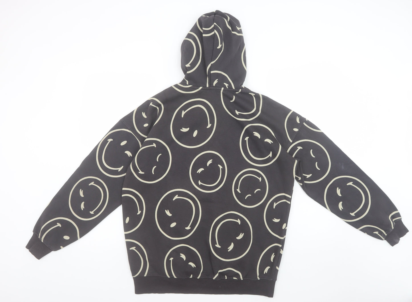 Girls UK Size 14 Years H&M Black Pullover Hoodie