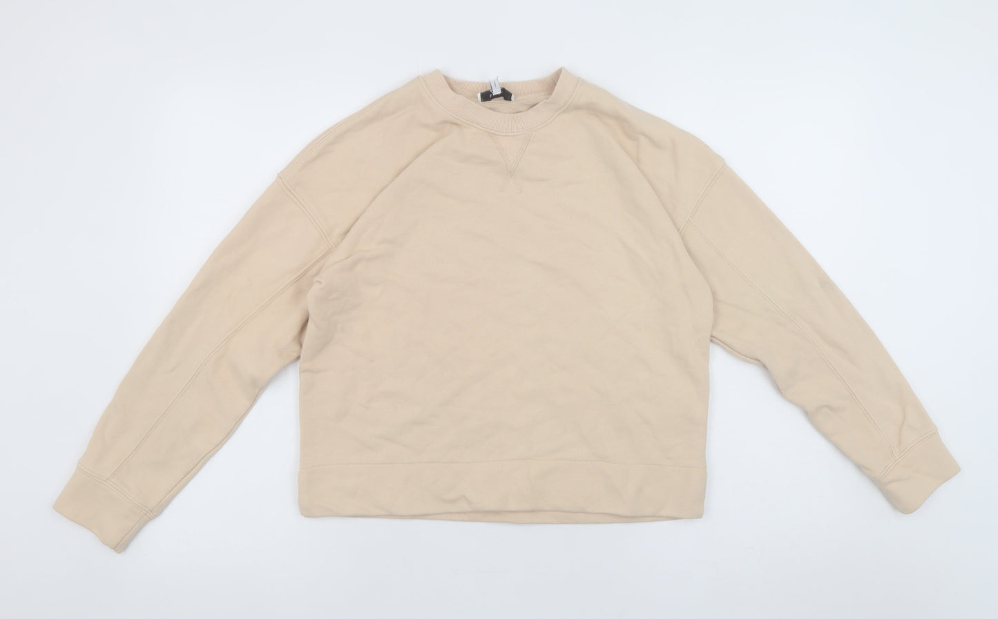 Womens UK Size XS Reiss Beige Pullover Sweatshirt